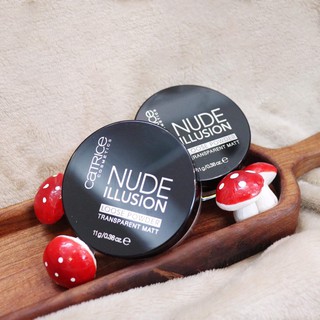 Phấn phủ dạng bột kiềm dầu CATRICE Nude Illusion Loose Powder 11g