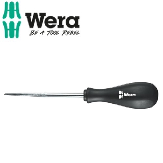 Phụ kiện tua vít Wera để tạo lỗ tròn và tạo lỗ khoan 1427 Awl dài 105mm, tổng dài 197mm Wera 05027405001