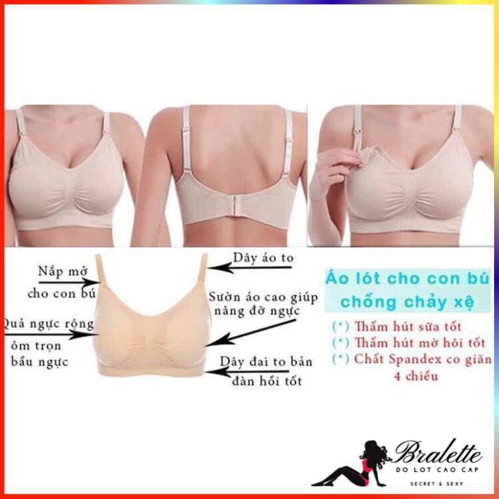 Áo Ngực Cho Con Bú Áo Lót Ngực Bà Bầu Bralette Nâng Ngực Chống Chảy Xệ Sau Sinh 7002