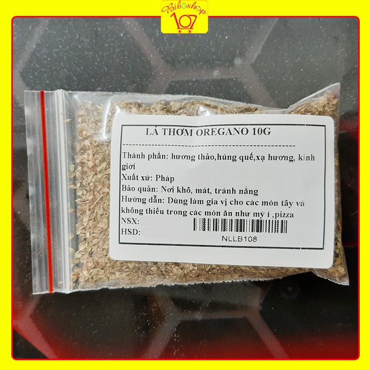 Lá thơm Oregano/ Rosemary/ Thyme/ Basil/ Parsley/ Nguyệt Quế 10g