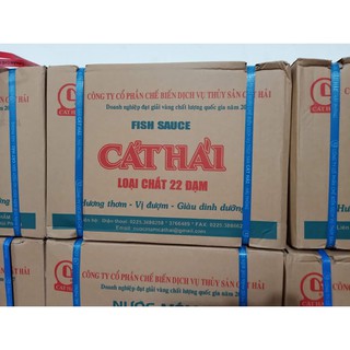 Nước Mắm Cát Hải Mắm Chắt - Can 2 lít