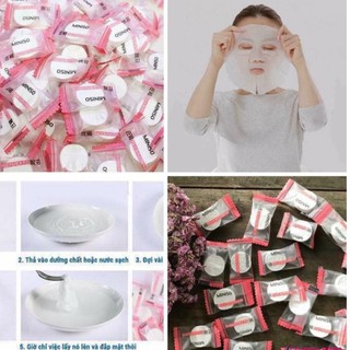 MẶT NẠ VIÊN NÉN MINISO 50V - NHẬT