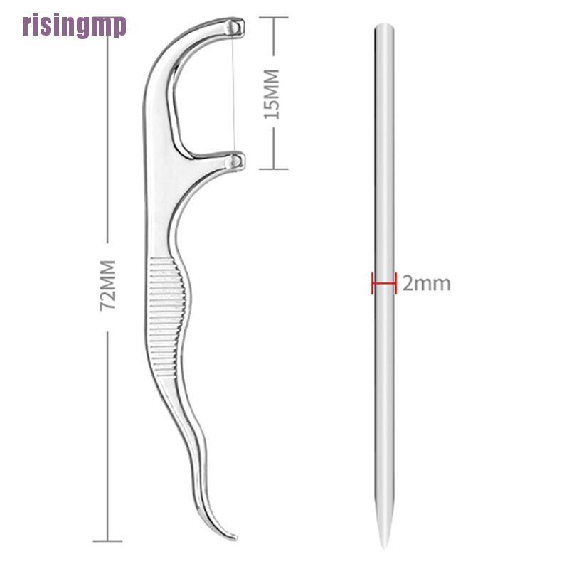 Tăm Xỉa Răng Bằng Thép Không Gỉ Tái Sử Dụng