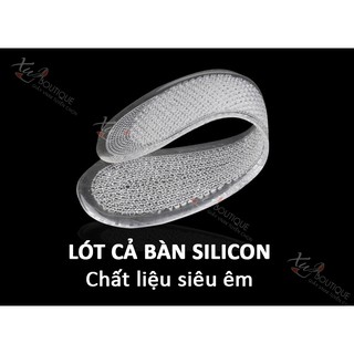 Combo 10 Cặp Lót Giày Nữ Cả Bàn Silicon