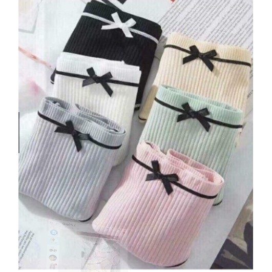 Quần Lót Nữ💔FREESHIP💔Quần Lót Gân Tăm Đính Nơ | BigBuy360 - bigbuy360.vn