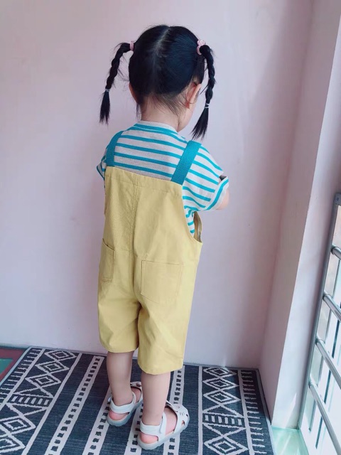 Set yếm cho bé gái lớn - size đại  - kèm ảnh thật