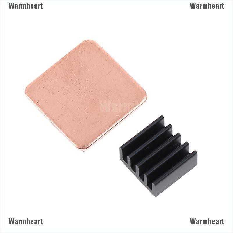 Warmheart 3 Model b aluminum heat sink raspberry pi rpi cooling cpu copper heat sink