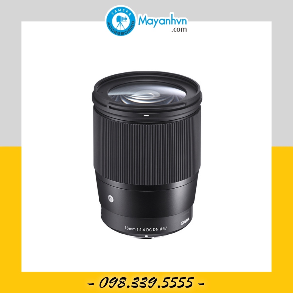 Ống Kính Sigma 16mm F/1.4 DC DN Cho Sony E Mount (Mới 100% - Chính Hãng)