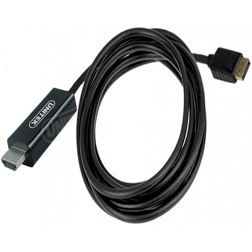 Cáp Displayport HDMI Unitek Y-C 5118CA dài 1.8m. Bảo hành chính hãng 12 tháng