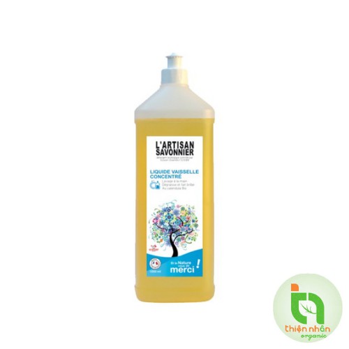 Nước rửa bát sinh học đậm đặc oải hương Artisan Savonnier 1L