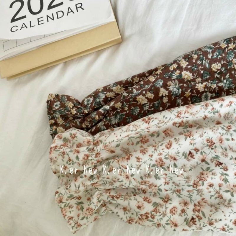 [ Qùa Tặng Dây Buộc Tóc Bạn Nhé] Đầm nữ hoa nhí tay lỡ hot hit , đầm nữ siêu hot mùa hè 2021 | BigBuy360 - bigbuy360.vn