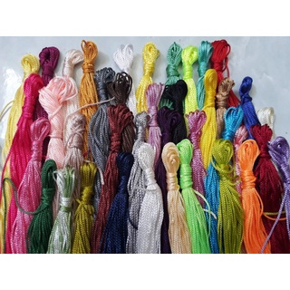 10met dây dù 1mm mềm , dây dù Việt nam 50 màu để chọn dùng đan vòng tay, thắt bút,đan vòng dreamcatcher