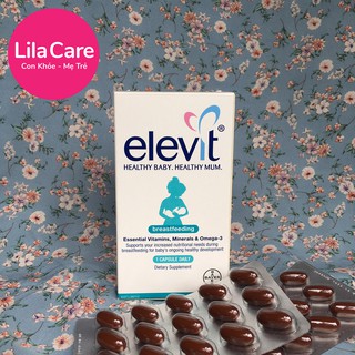 Elevit bú úc - vitamin tổng hợp cho phụ nữ sau sinh