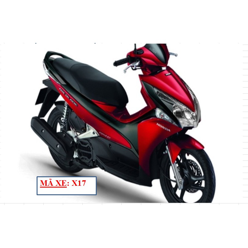 Bộ nhựa Honda Air Blade đời 2011