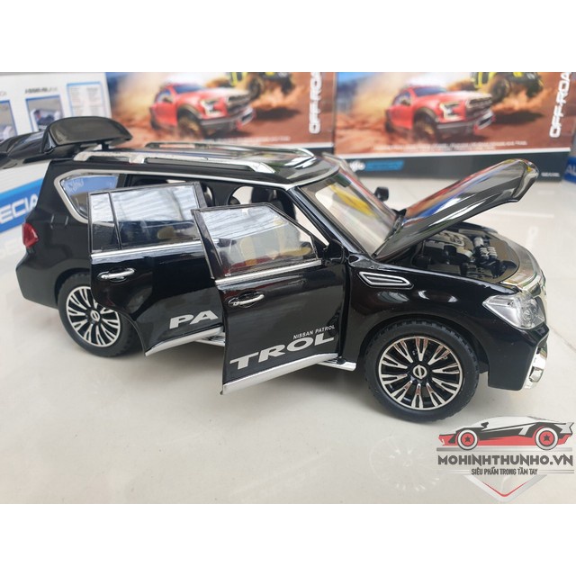 Xe mô hình Nissan Patrol, tỉ lệ 1:24