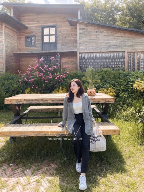 Áo BLAZERS 2 lớp kẻ,