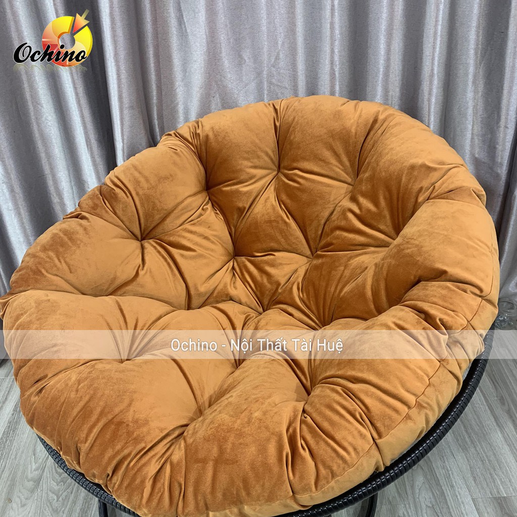 Ghế Papasan Bập Bênh Thư Giãn Cao cấp Đệm Chọn Màu