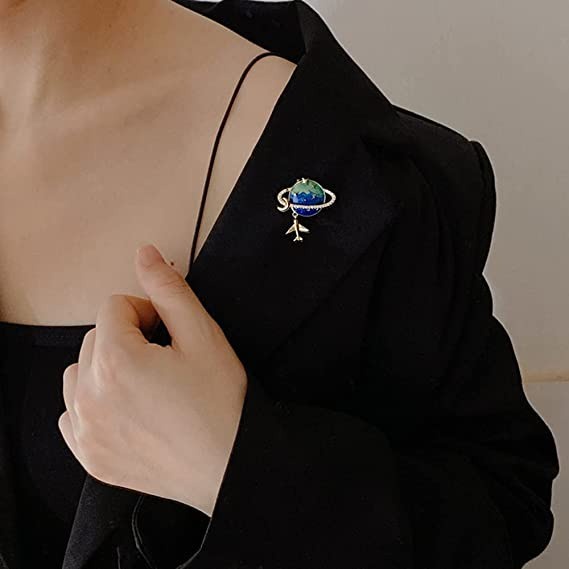 Pin cài áo phong cảnh ánh xà cừ - GC473