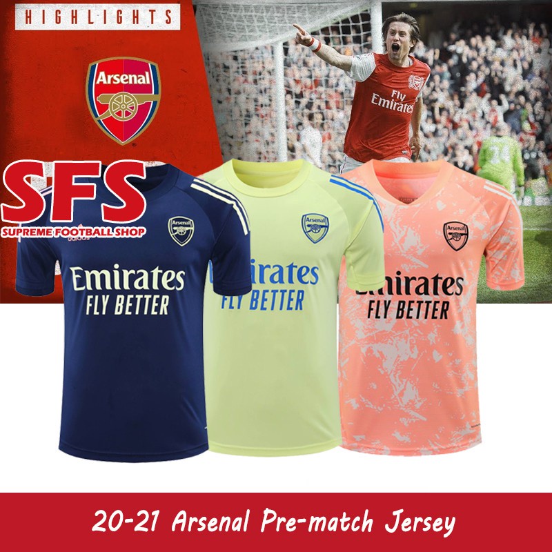 Áo Thun Đá Banh Arsenal 20-21 Size S-2XL