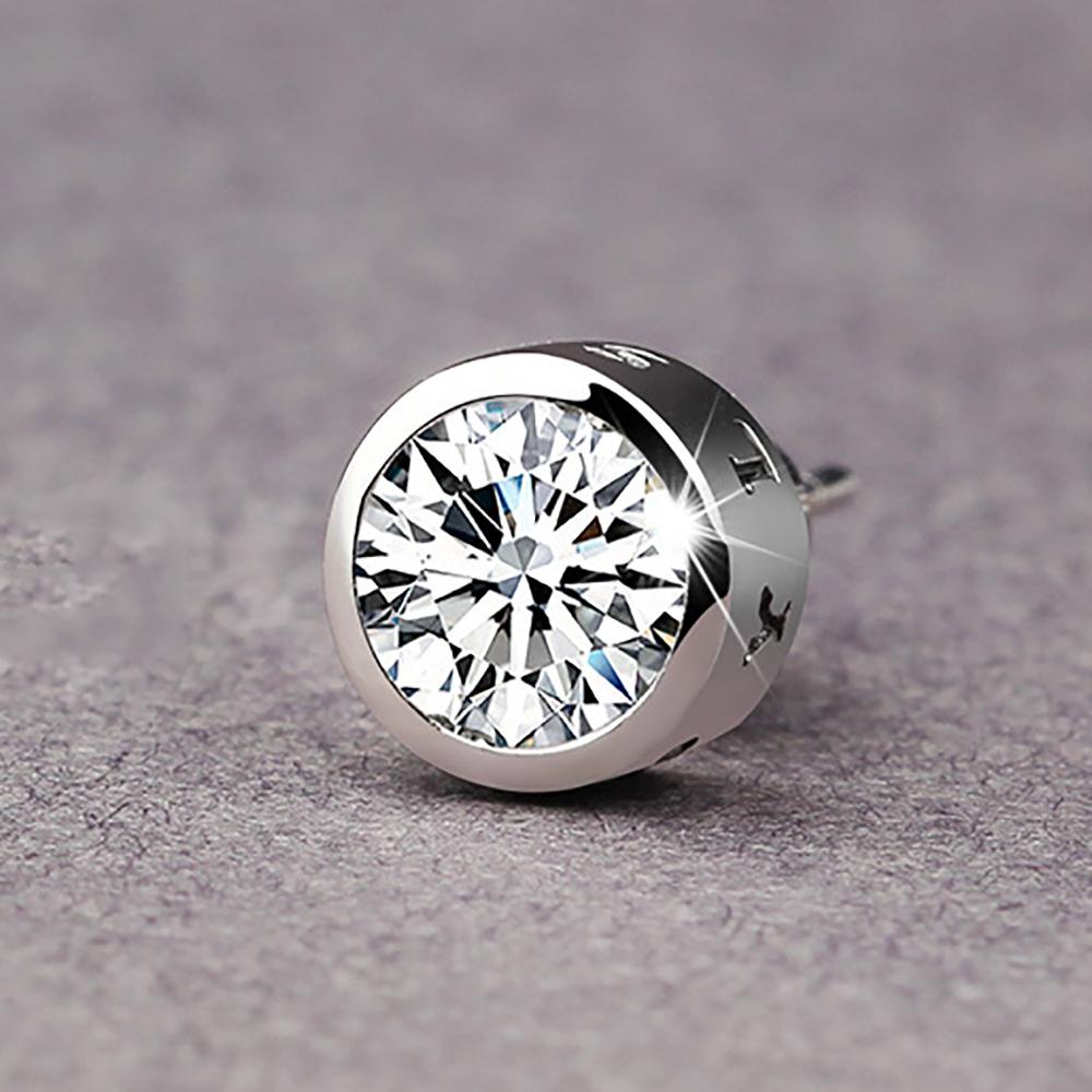 Khuyên Tai Đính Đá Lấp Lánh Thanh Lịch Thời Trang Hàn Quốc Cho Nam