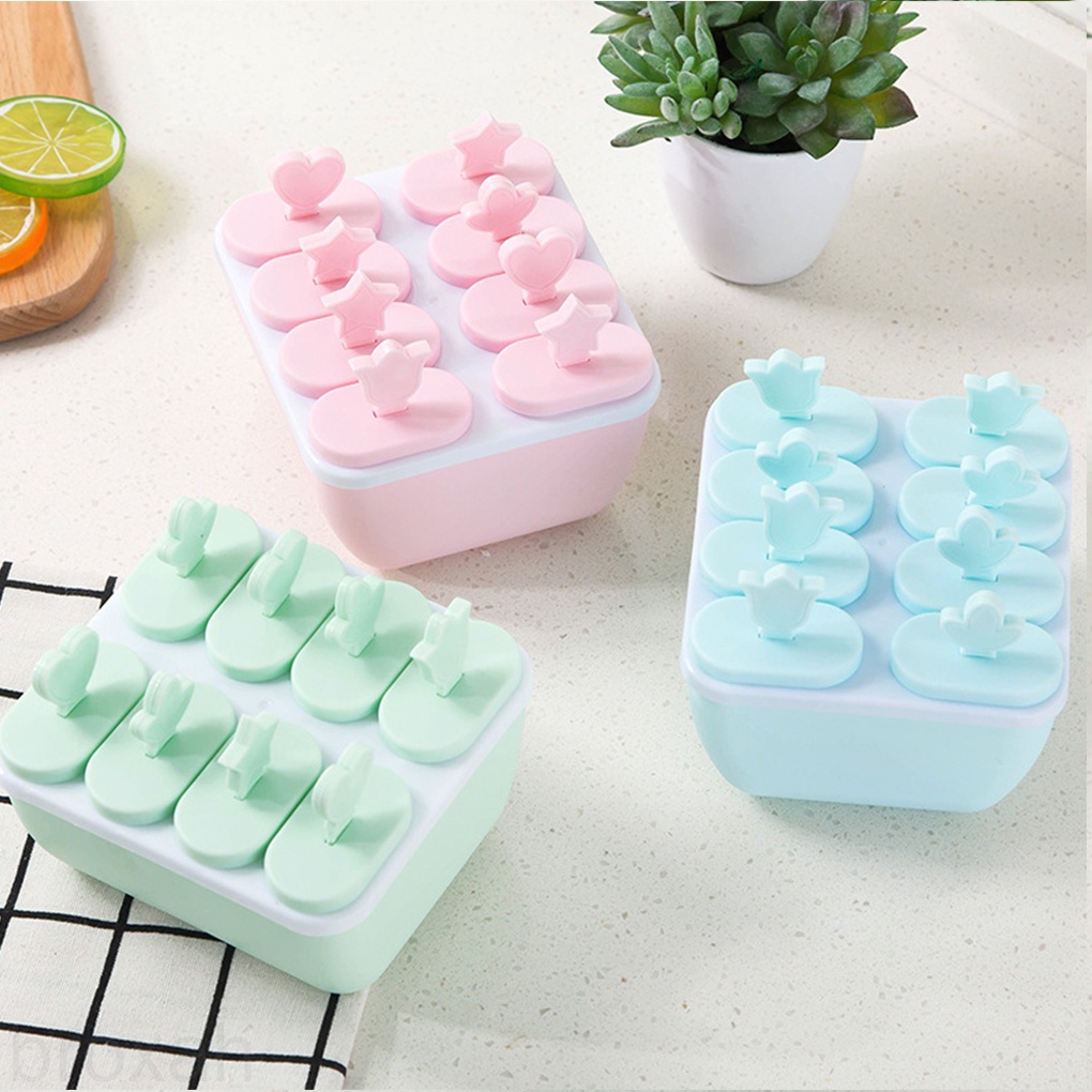 Khuôn Làm Kem Bằng Nhựa Pp Diy Tiện Dụng Cho Nhà Bếp