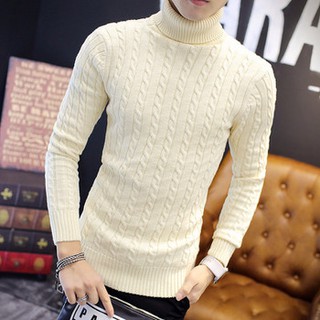 Áo len cổ lọ vặn thừng cao cấp AK1