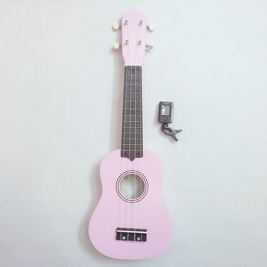 Đàn Ukulele Soprano size 21 Woim 35A15 tặng kèm máy lên dây điện tử ( Tuner ) - HÀNG CÓ SẴN