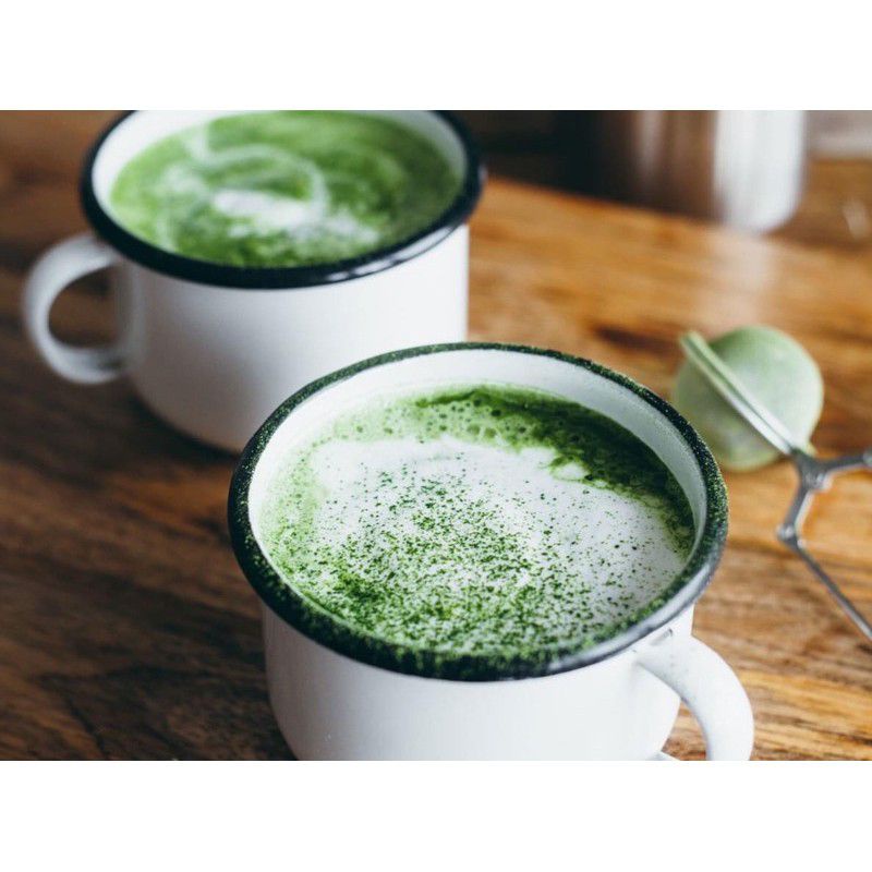 Bột Matcha Trà Xanh Đài Loan hương nhài mũ đỏ