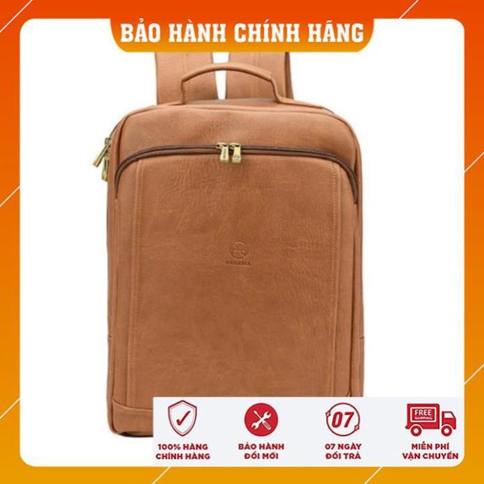 [Có phiếu bảo hành da]-Balo da chống nước,chống trộm cao cấp Lee 2s - Balo laptop