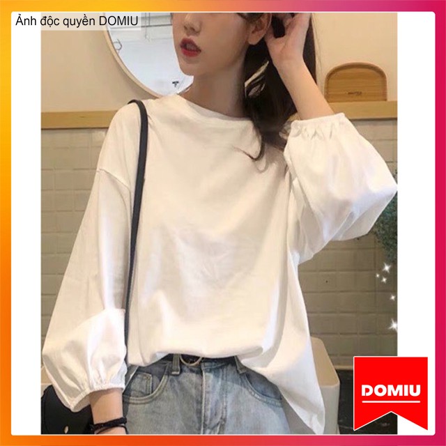 Áo thun giấy dài tay - [Chất thun mát lạnh