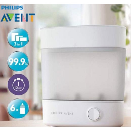 [BH 24 tháng] Máy tiệt trùng bình sữa Philips Avent 3 in 1 SCF291.00