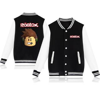 Áo Khoác Bóng Chày In Họa Tiết Game Roblox Cho Bé
