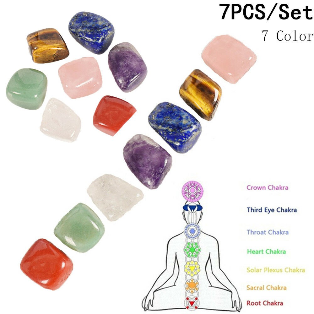 Combo 7 Chakra Đá Thanh Tẩy Bảy Luân Xa To ĐepTốt