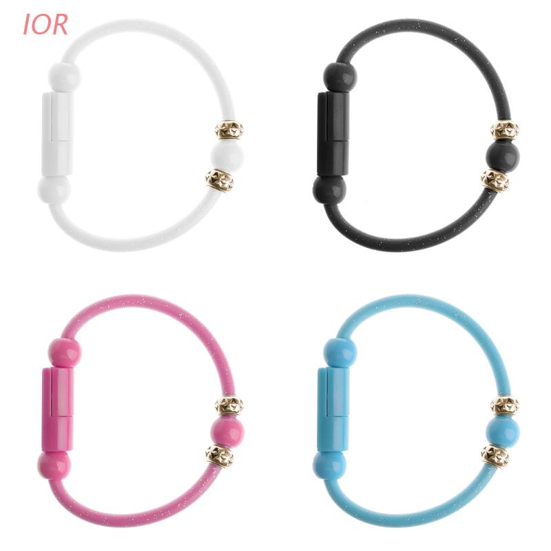 Dây Cáp Sạc USB Type C Dạng Vòng Tay Chuỗi Hạt Cho Điện Thoại Android