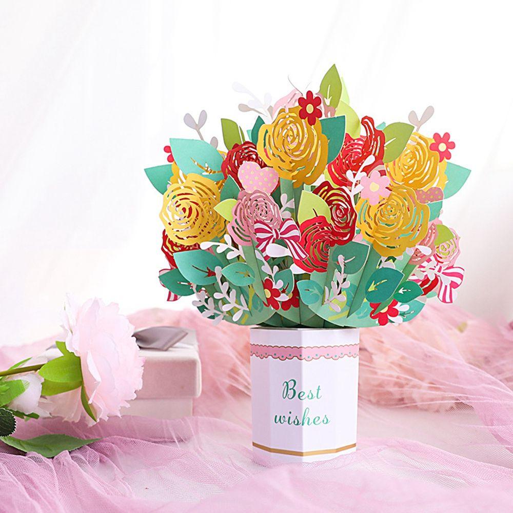 Thiệp Mời Đám Cưới Kèm Nhãn Dán Họa Tiết Hoa Sang Trọng