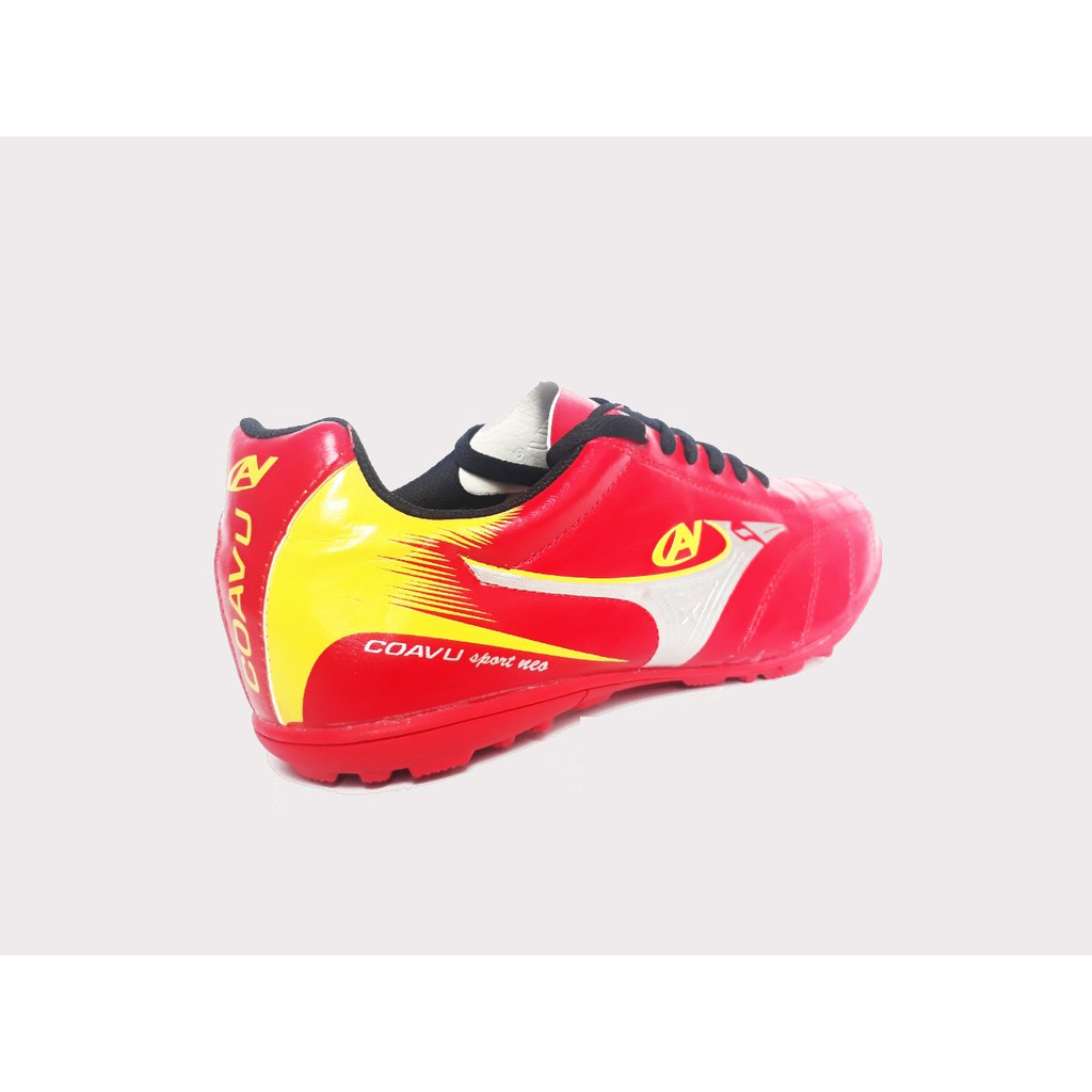 Giày đá bóng sân cỏ nhân tạo giá rẻ, giày phủi COAVU LẠC VIỆT 2019 - ĐỎ