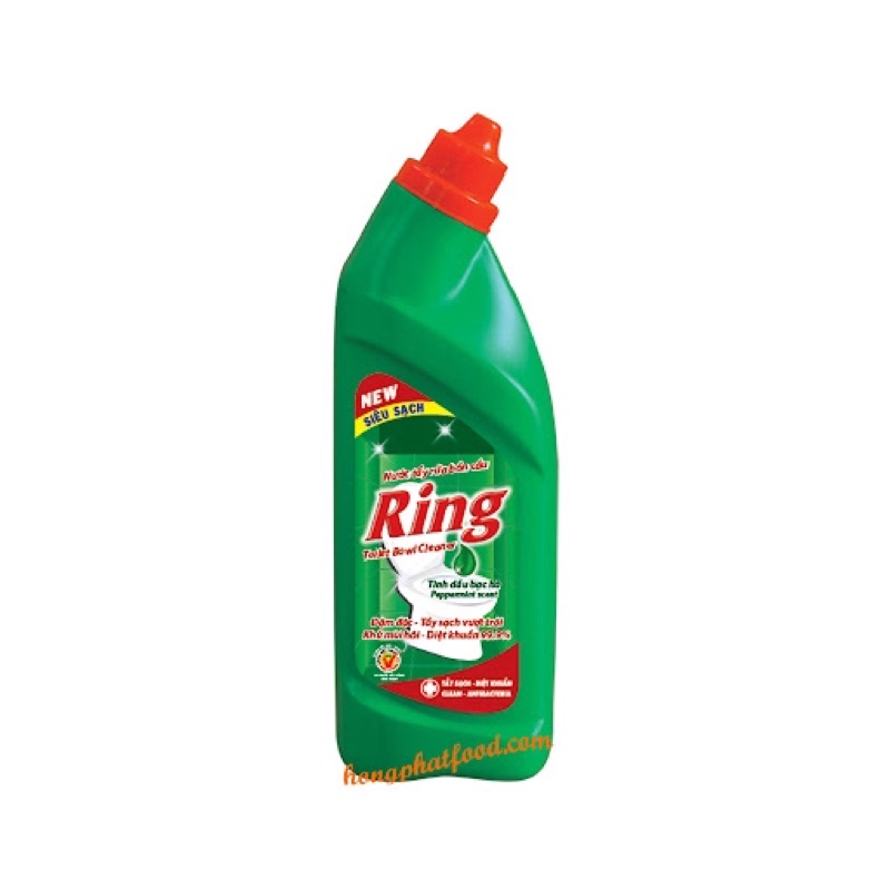 Tẩy rửa bồn cầu nhà tắm Ring chai 650g
