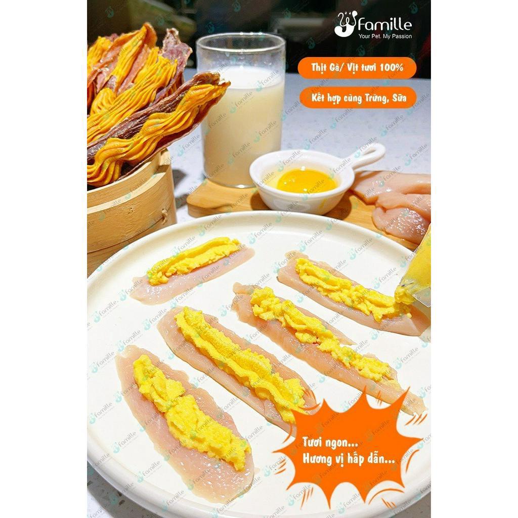 Bánh Thưởng Bổ Sung Protein JFAMILLE, Sukem Em Ơi!!!, Snack Giàu Đạm Cho Mọi Giống Thú Cưng. JF238
