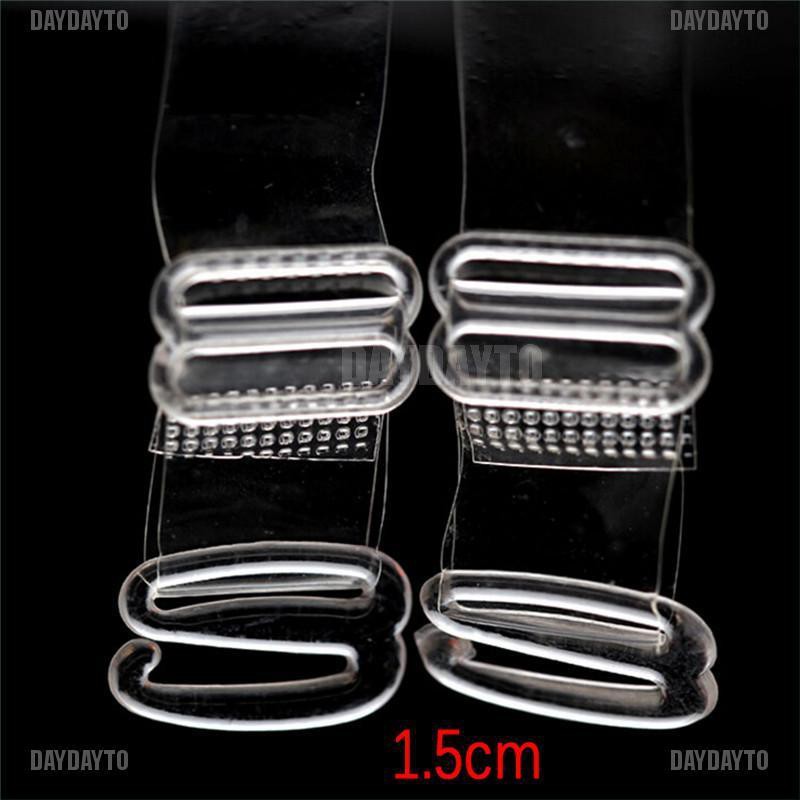 Set 2 Cặp Dây Áo Ngực Trong Suốt Vô Hình Điều Chỉnh Được