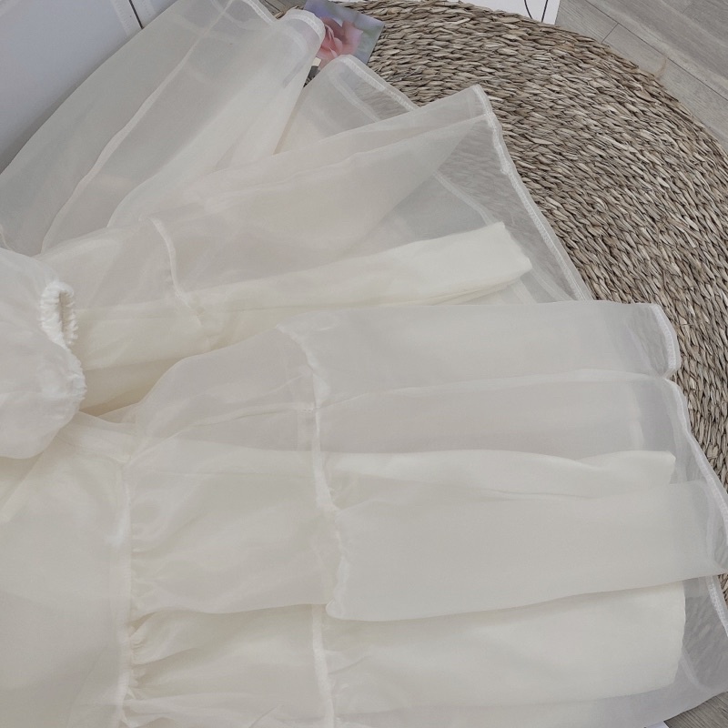 [HÀNG SẴN]VÁY ĐẦM BABYDOLL TƠ “SELINA DRESS” TIỂU THƯ