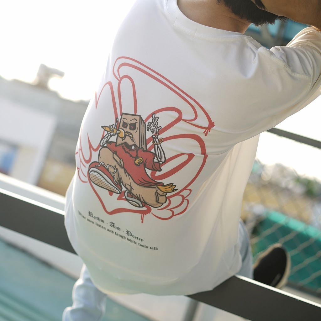 Áo Thun MYO Vải Cotton In Hình Rapper