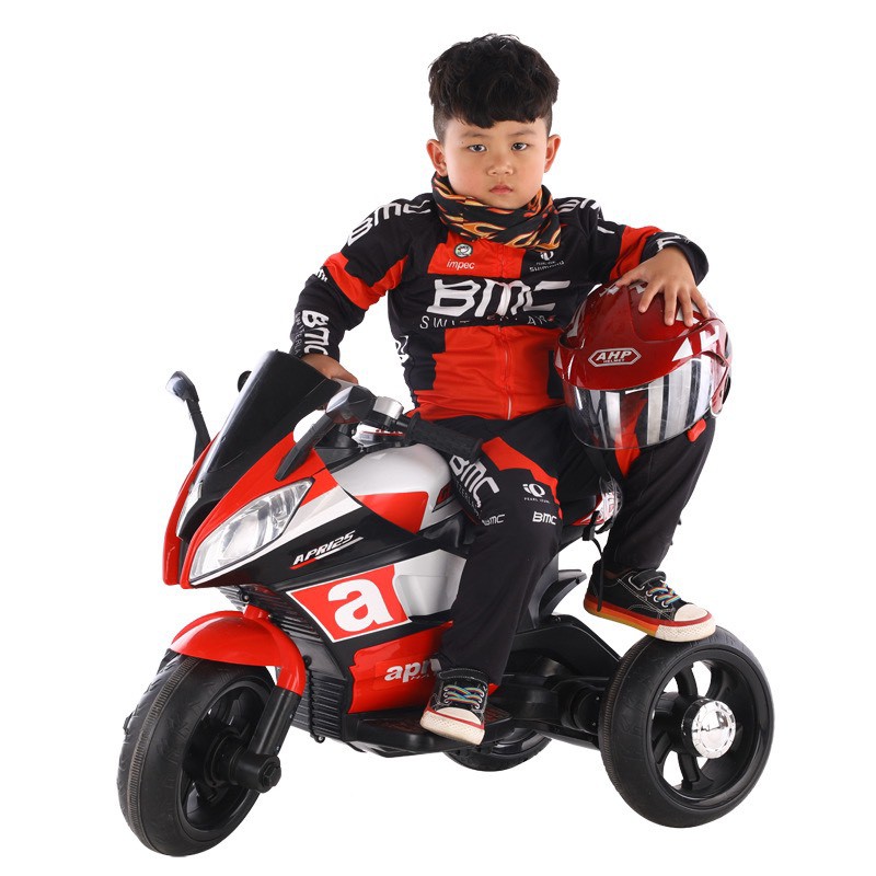 Xe máy điện mô tô 3 bánh GP5189 cho bé vận động ngoài trời (Đỏ-Cam-Xanh dương-Xanh lá)
