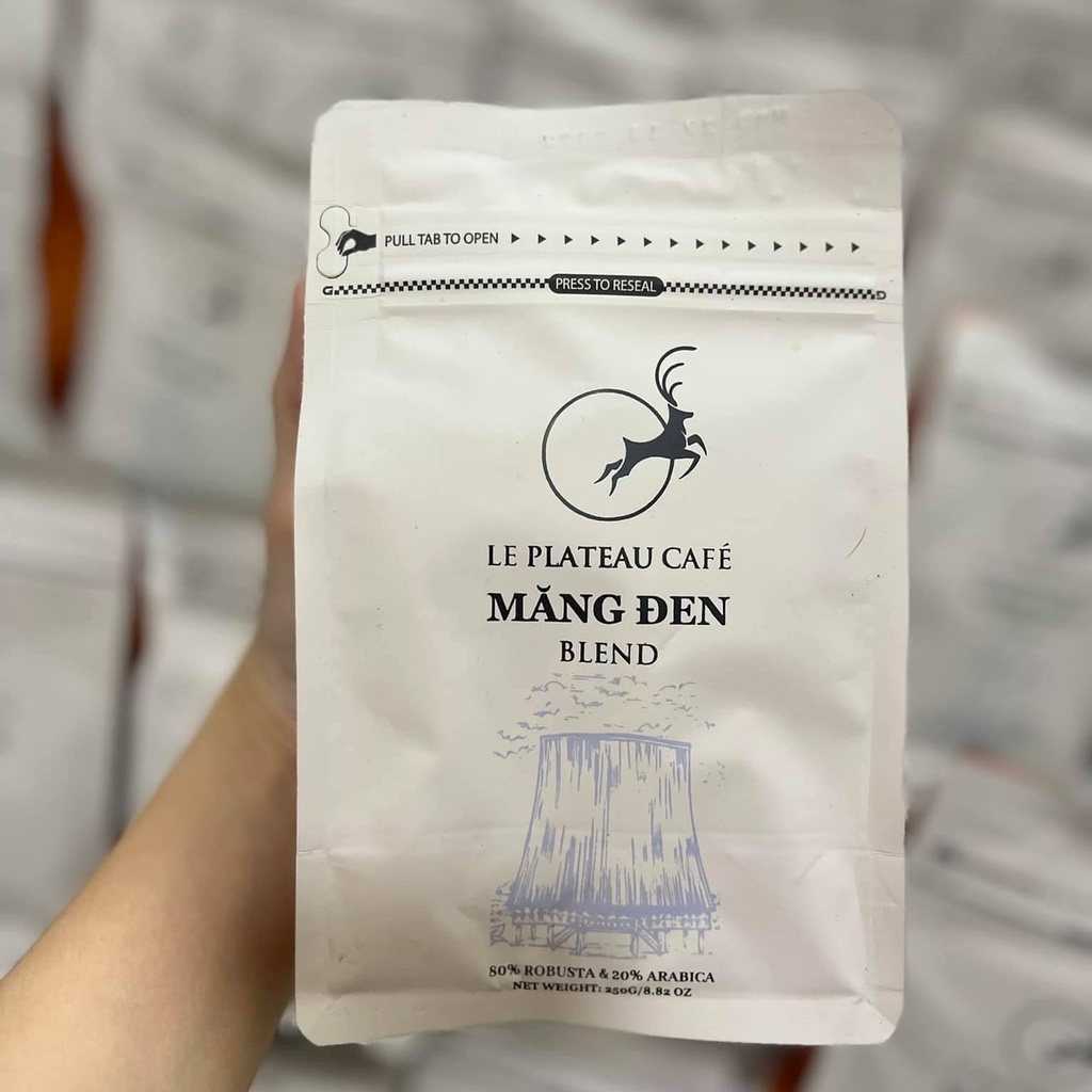Cà phê Măng Đen Blend, gu Việt, nguyên chất rang mộc,pha phin, pha máy, thơm ngon hương vị đậm đà, từ Măng Đen.