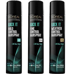 Keo xịt tóc loreal lock it bold control 234ml