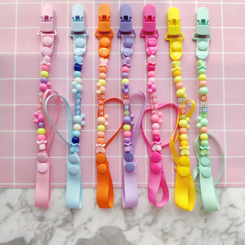 Kẹp Núm Vú Giả 25cm Thiết Kế Đính Hạt Dễ Thương Cho Bé Trai Và Gái