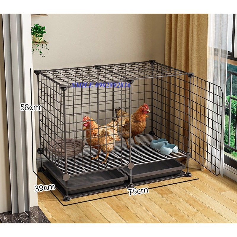 (BÁN THEO COMBO) CHUỒNG THÚ CƯNG LẮP GHÉP NHIỀU KIỂU SIÊU CHẮC CHẮN, CHỊU LỰC TỐT