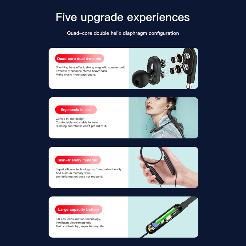 Tai nghe nhét trong kết nối bluetooth 5.0 có micro NIYE BT126 | BigBuy360 - bigbuy360.vn