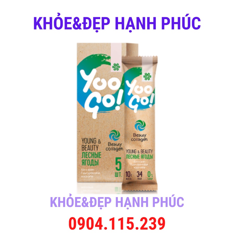 Beauty Collagen hồi sinh vẻ đẹp tươi trẻ Yoo Go Young & Beauty Drink Mix