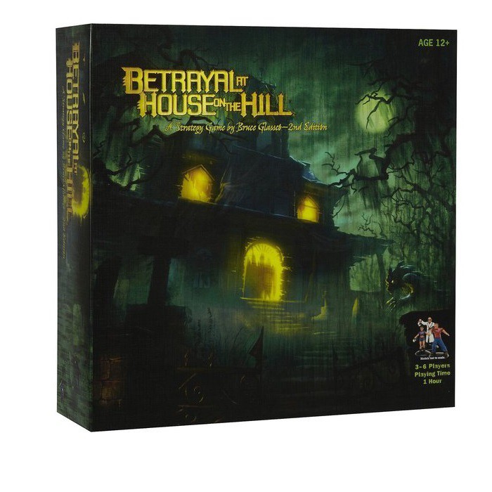 Trò Chơi Boardgame Betrayal At House On The Hill Tiếng Anh Hộp Cứng