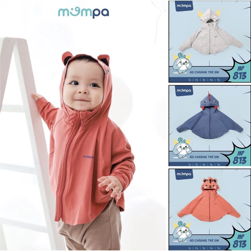 Áo choàng petit MOMPA, Ualarogo, dokma đáng yêu lạ mắt cho bé yêu